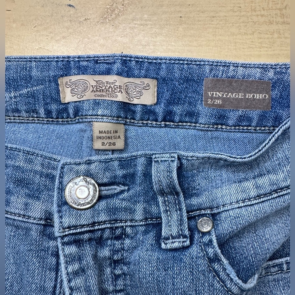 Vintage America BOHO Jeans - Picture 4 of 8